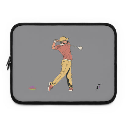 Laptop Sleeve: Golf Grey