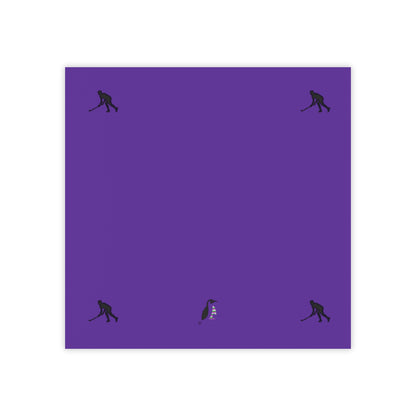 Post-it® Note Pads: Hockey Purple