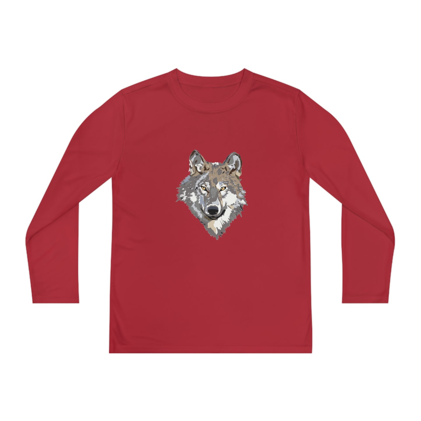 Youth Long Sleeve Competitor Tee: Mga Lobo 