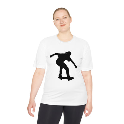 Moisture Wicking Tee: Skateboarding #1