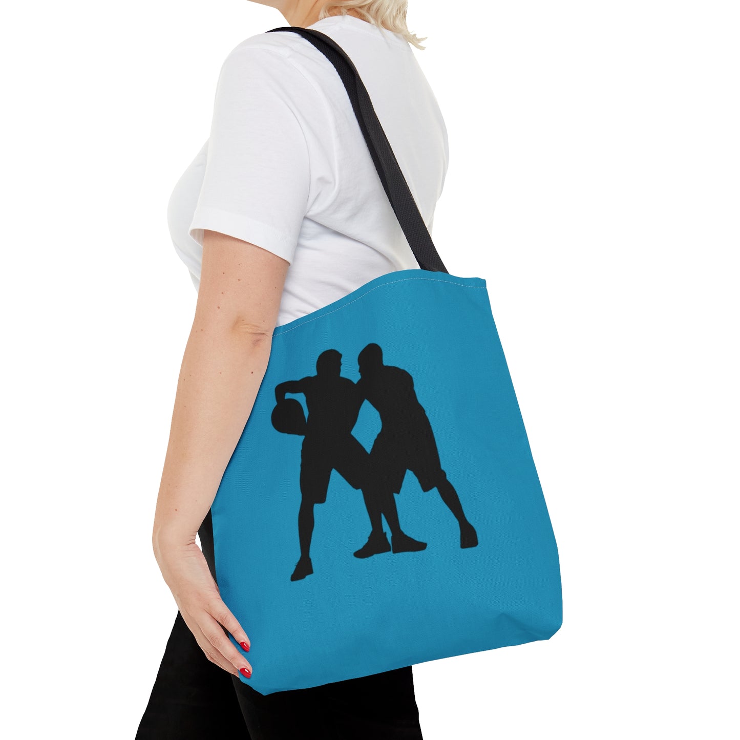 Tote Bag: Basketball Turquoise