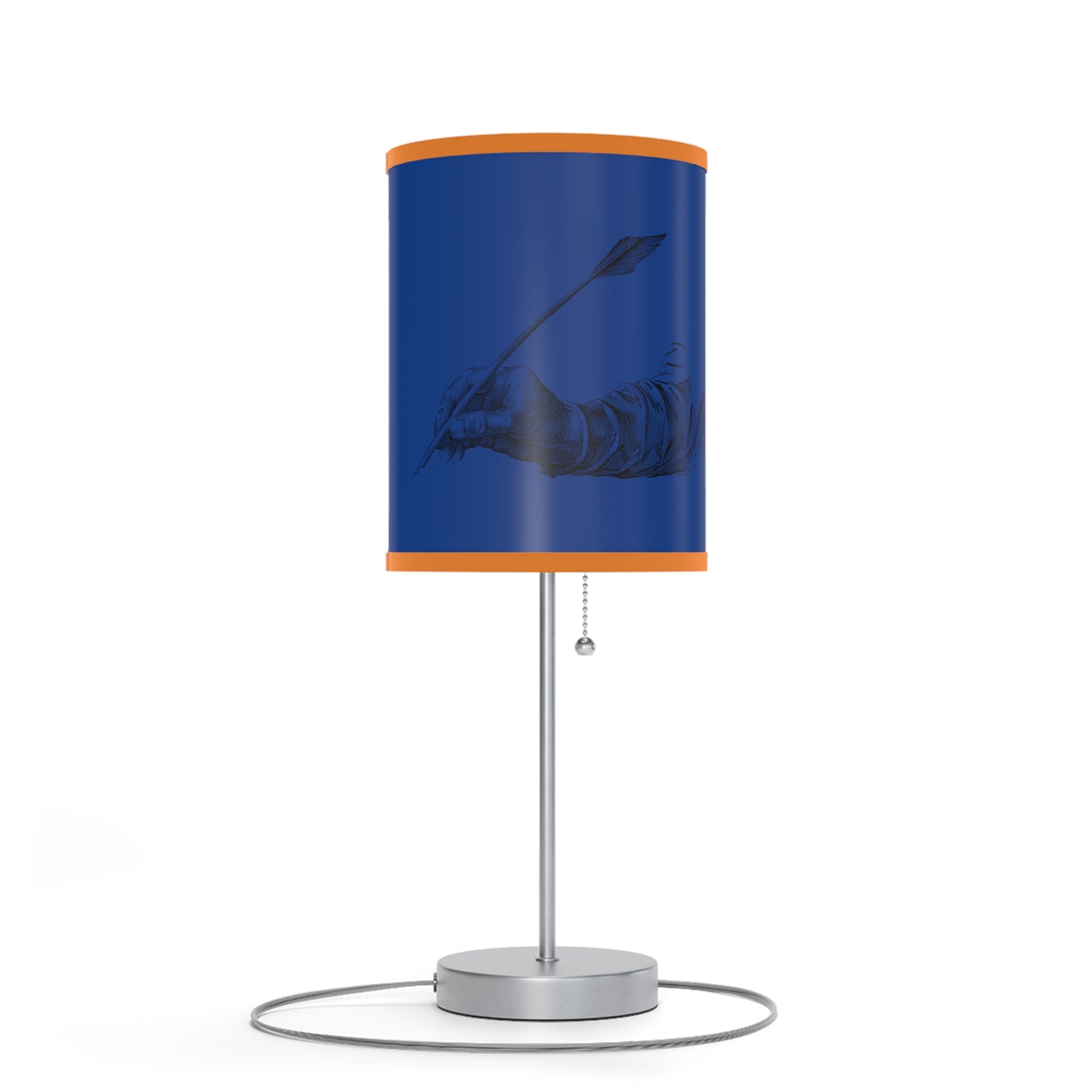 Lamp on a Stand, US|CA plug: Writing Dark Blue