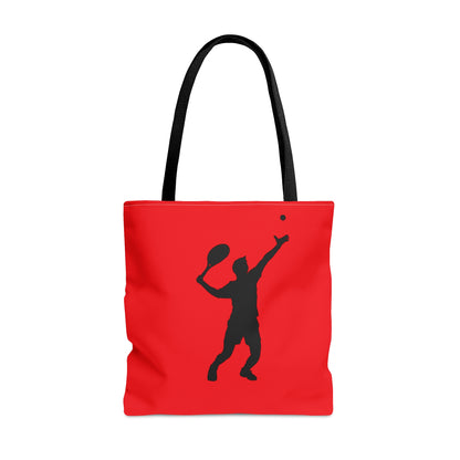 Tote Bag: Tennis Red