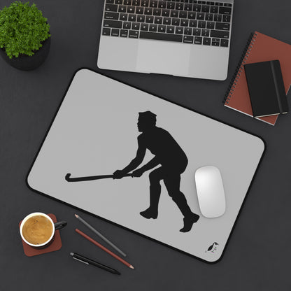 Desk Mat: Hockey Lite Grey