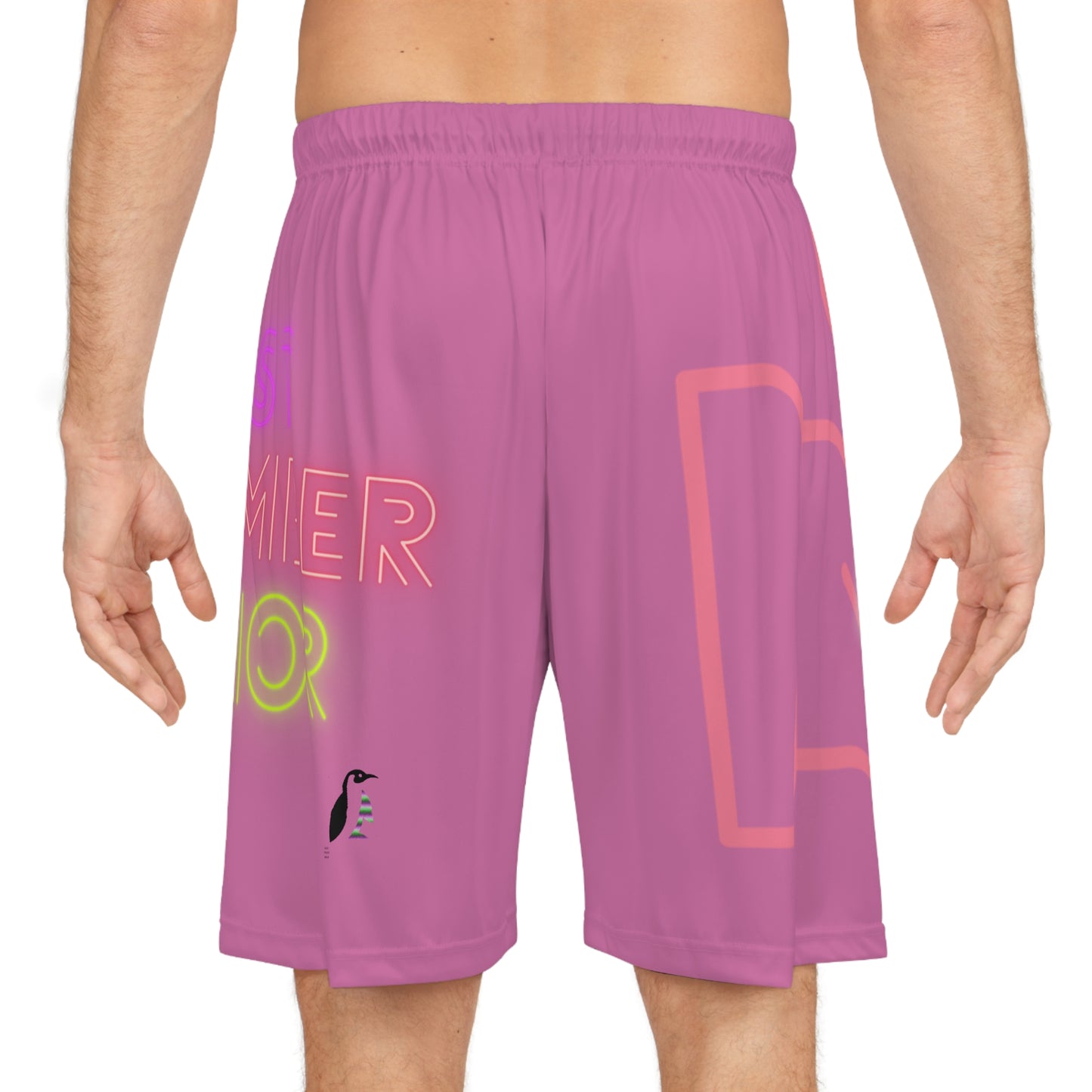 Basketball Shorts: Fight Cancer Lite Pink