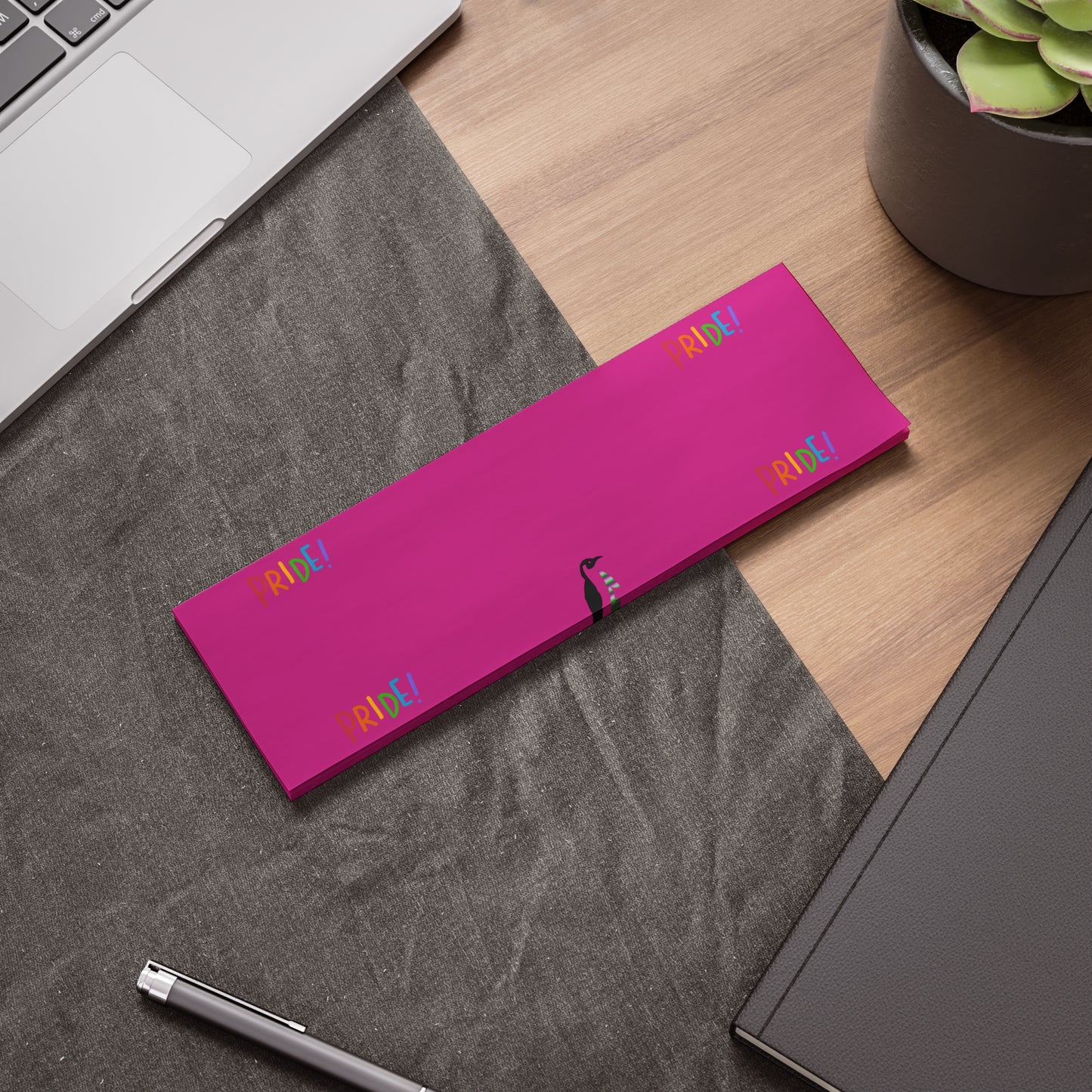 Post-it® Note Pads: LGBTQ Pride Pink