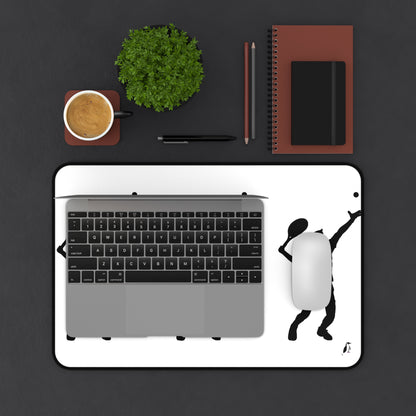 Desk Mat: Tennis White