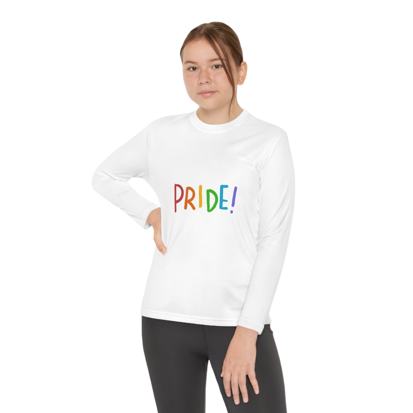 Youth Long Sleeve Competitor Tee: LGBTQ Pride