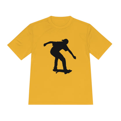 Moisture Wicking Tee: Skateboarding #1