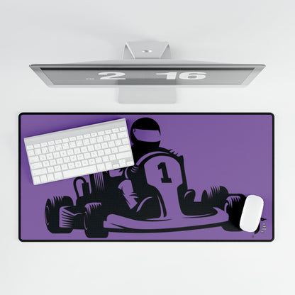 Desk Mats: Racing Lite Purple