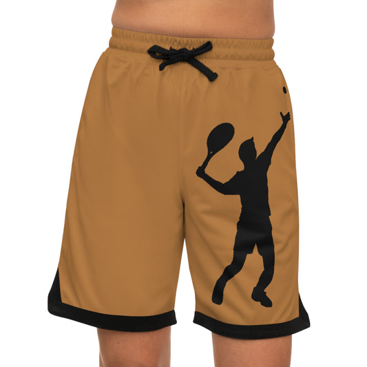 Basketball Rib Shorts: Tennis Lite Brown