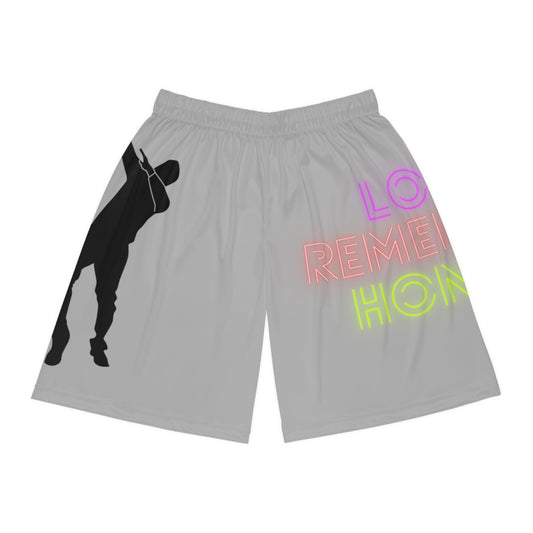 Basketball Shorts: Dance Lite Grey