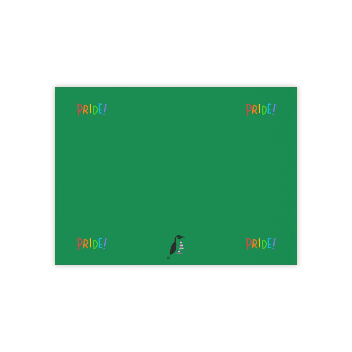 Post-it® Note Pads: LGBTQ Pride Dark Green