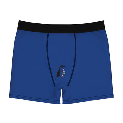 Men's Boxer Briefs: Lost Remember Honor Dark Blue