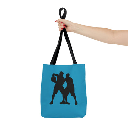 Tote Bag: Basketball Turquoise