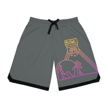 Basketball Rib Shorts: Bowling Dark Grey