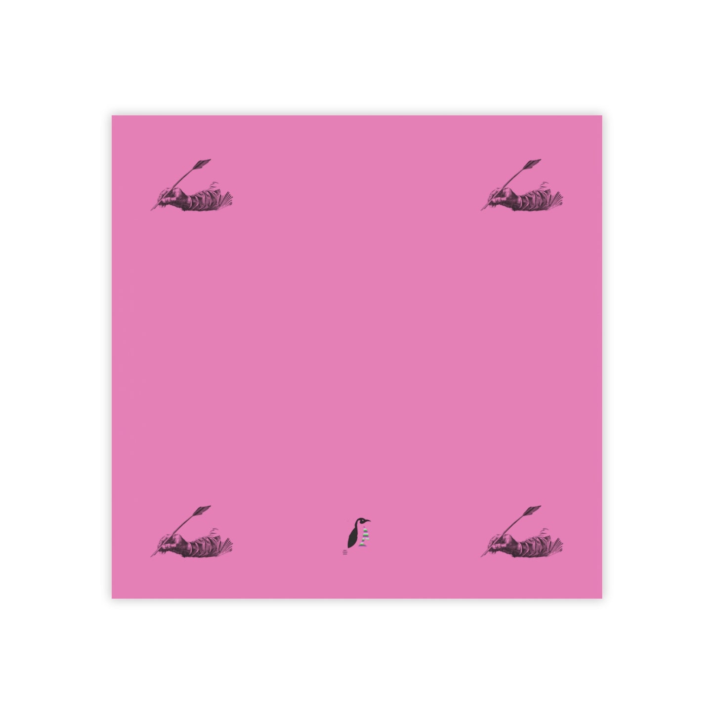 Post-it® Note Pads: Writing Lite Pink