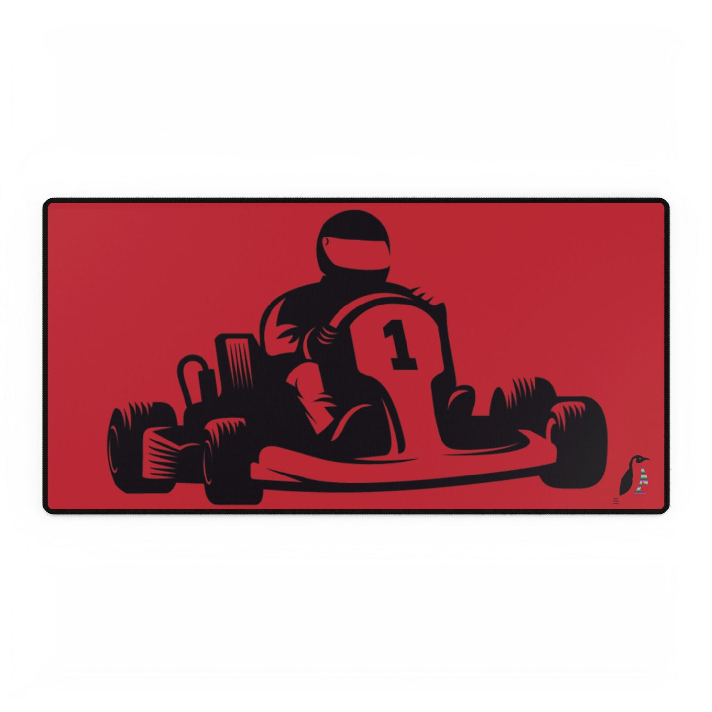 Desk Mats: Racing Dark Red