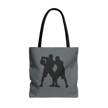 Tote Bag: Basketball Dark Grey