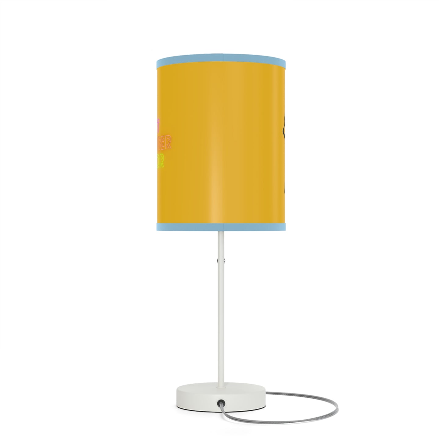 Lamp on a Stand, US|CA plug: Tennis Yellow