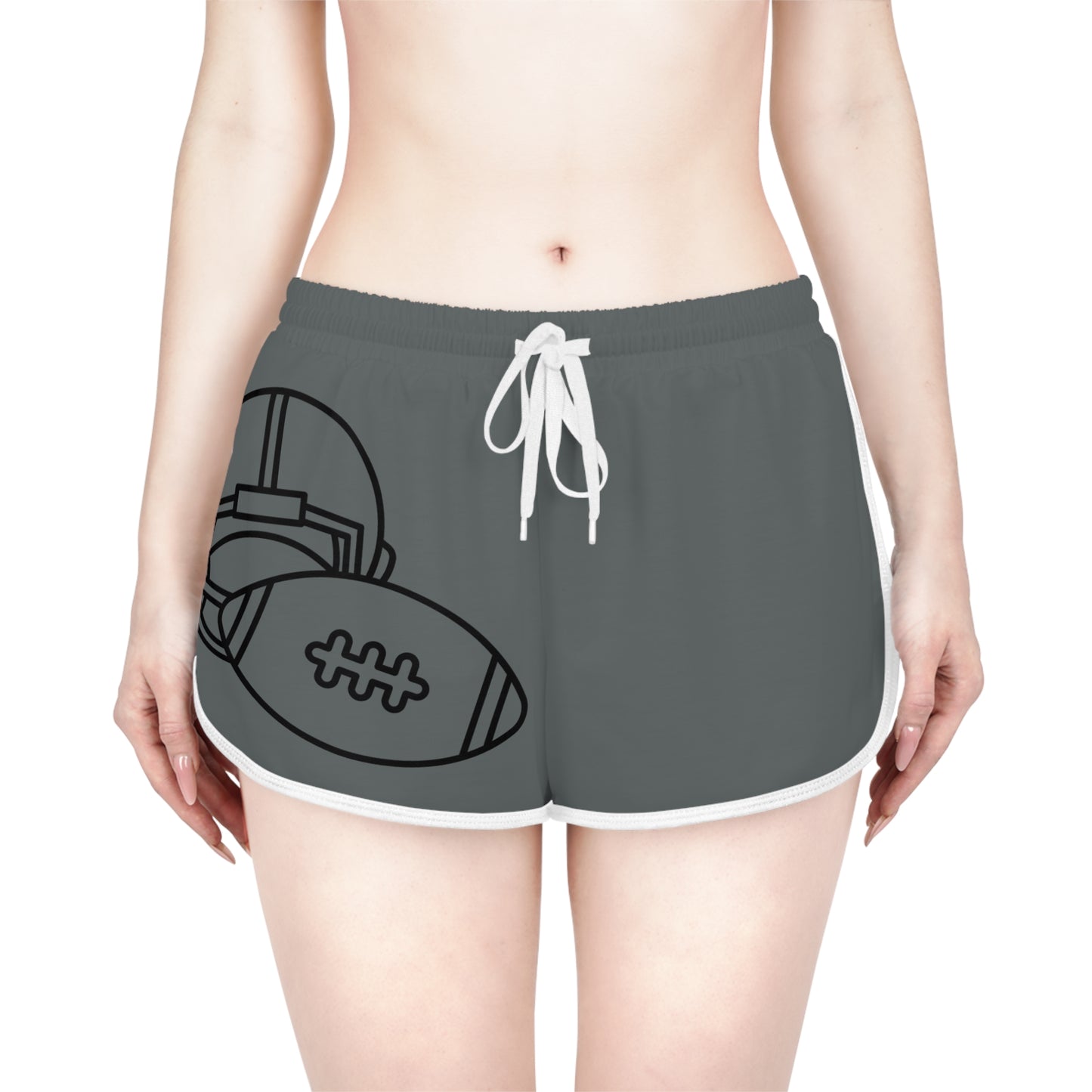 Women's Relaxed Shorts: Football Dark Grey