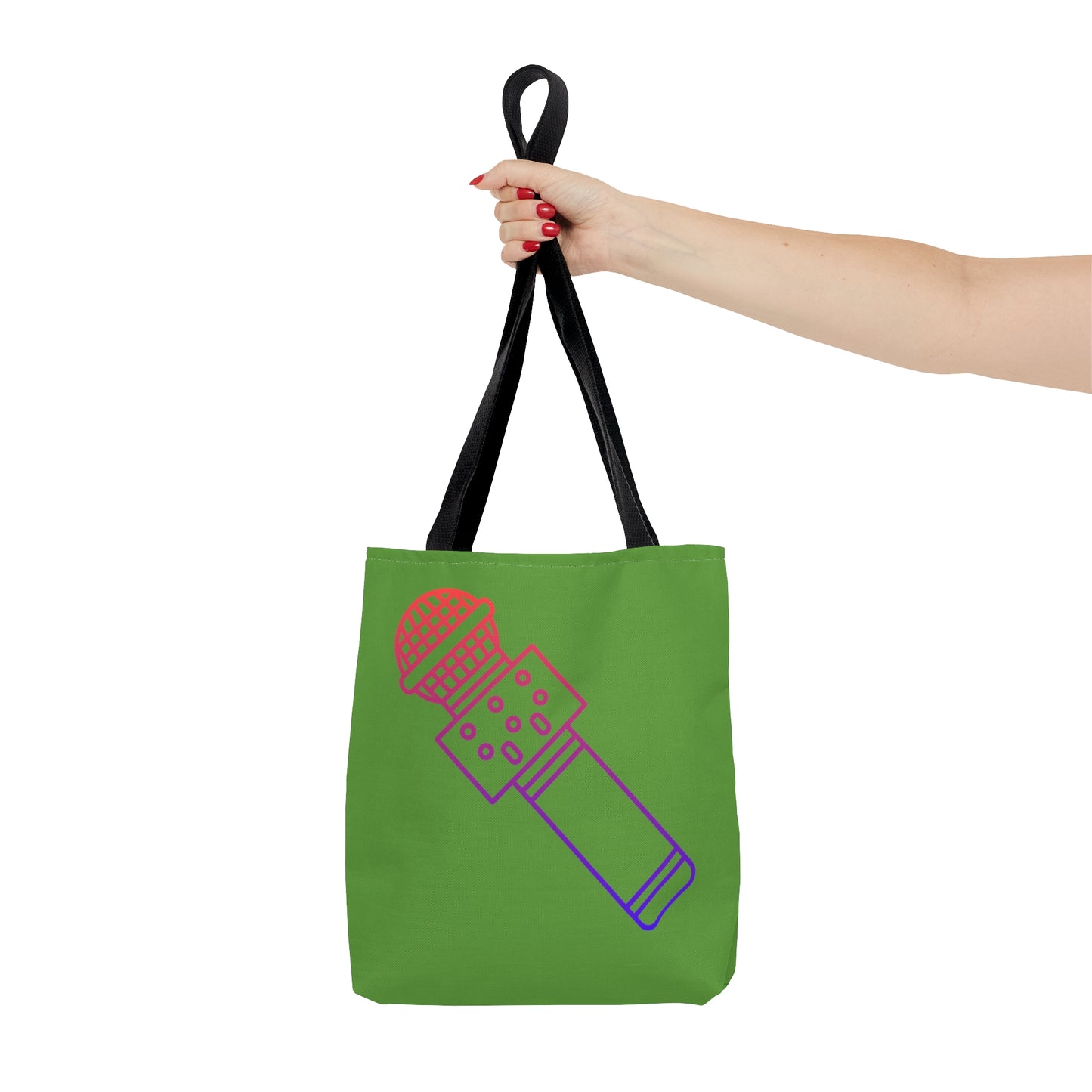 Tote Bag: Music Green