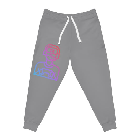 Athletic Joggers: Gaming Grey