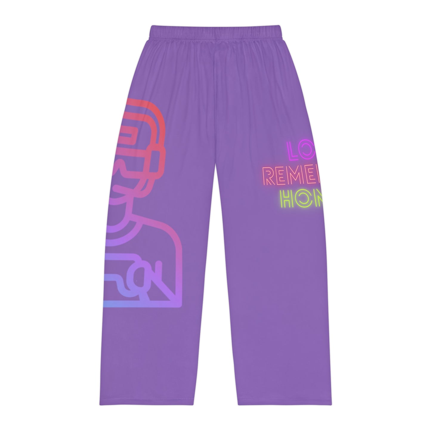 Men's Pajama Pants: Gaming Lite Purple