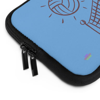 Laptop Sleeve: Volleyball Lite Blue