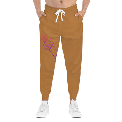 Athletic Joggers: Music Lite Brown