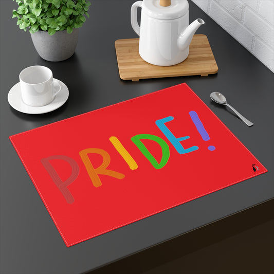 Placemat, 1pc: LGBTQ Pride Red