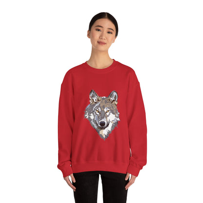 Heavy Blend™ Crewneck Sweatshirt: Wolves #2