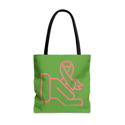 Tote Bag: Fight Cancer Green