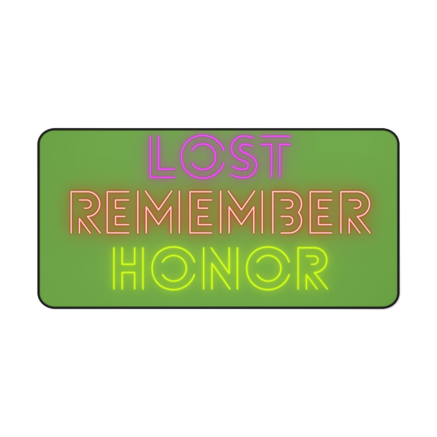 Desk Mat: Lost Remember Honor Green