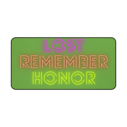 Desk Mat: Lost Remember Honor Green