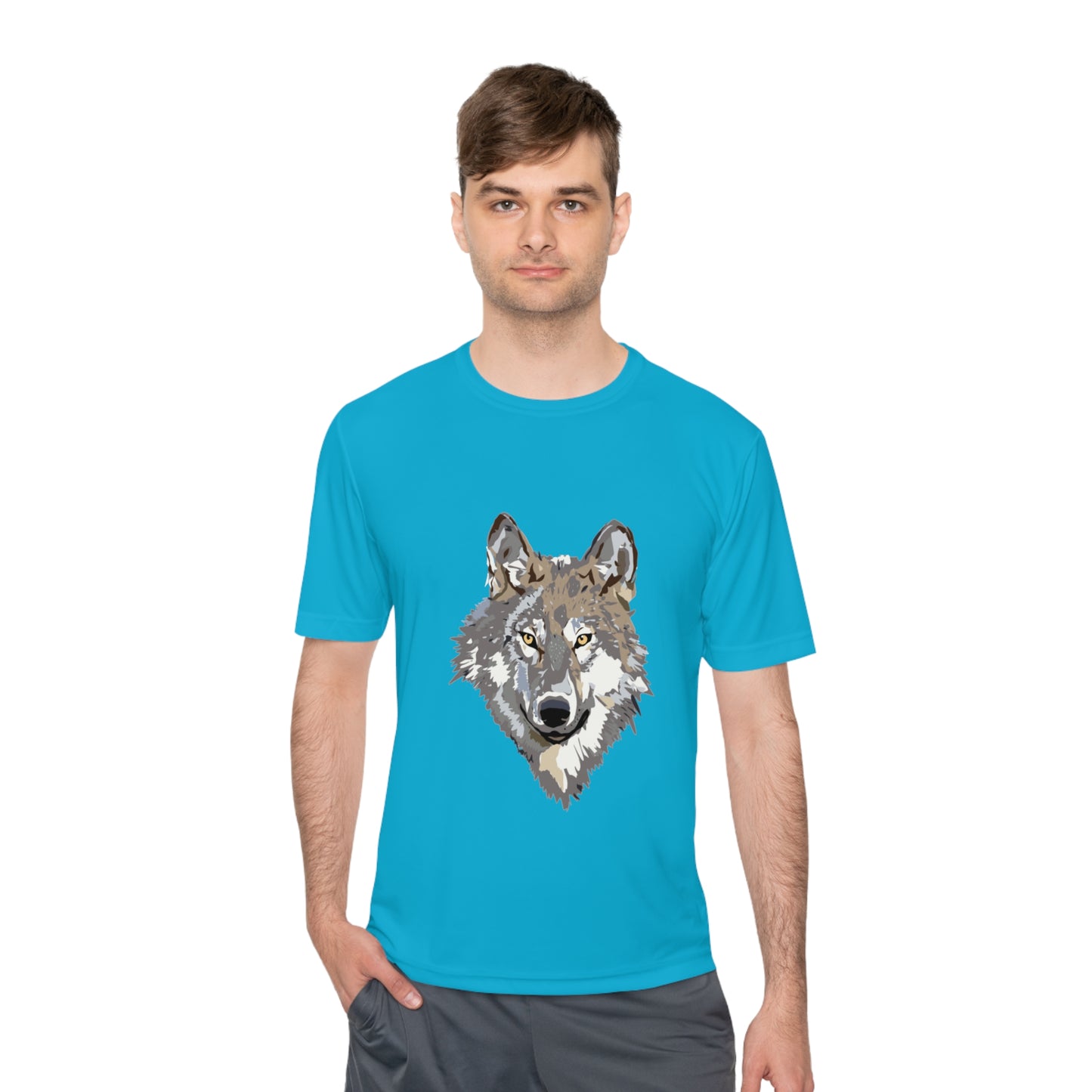 Moisture Wicking Tee: Wolves #2