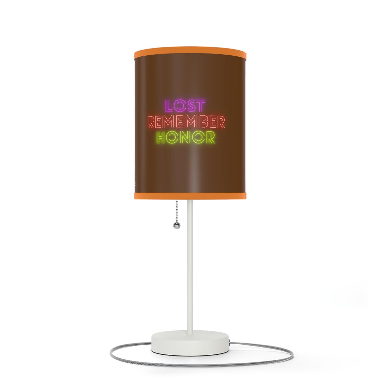 Lamp on a Stand, US|CA plug: Hockey Brown 