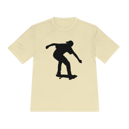 Moisture Wicking Tee: Skateboarding #2