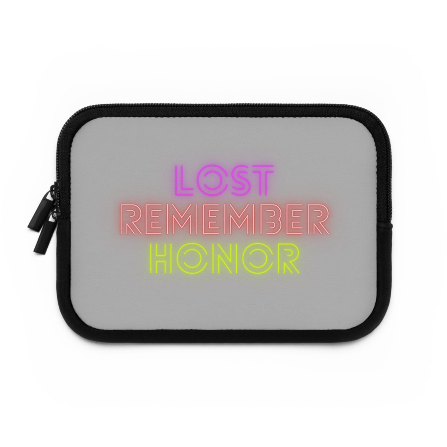 Laptop Sleeve: Lost Remember Honor Lite Grey