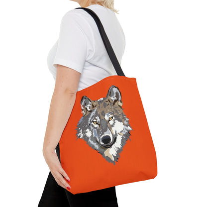 Tote Bag: Wolves Orange