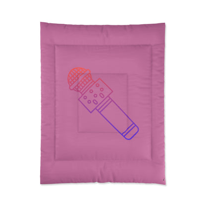 Comforter: Music Lite Pink