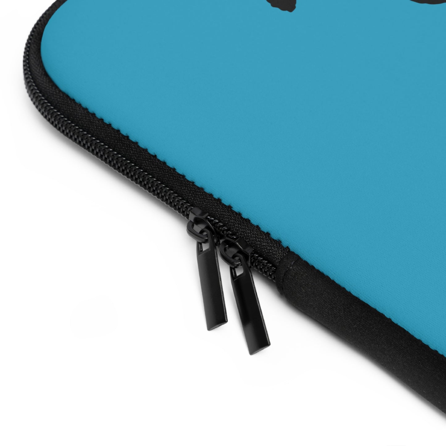 Laptop Sleeve: Skateboarding Turquoise