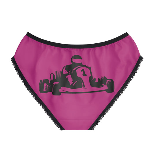 Women's Briefs: Racing Pink