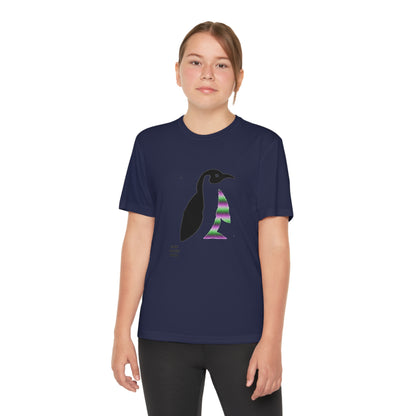 Youth Competitor Tee #2: Crazy Penguin World Logo