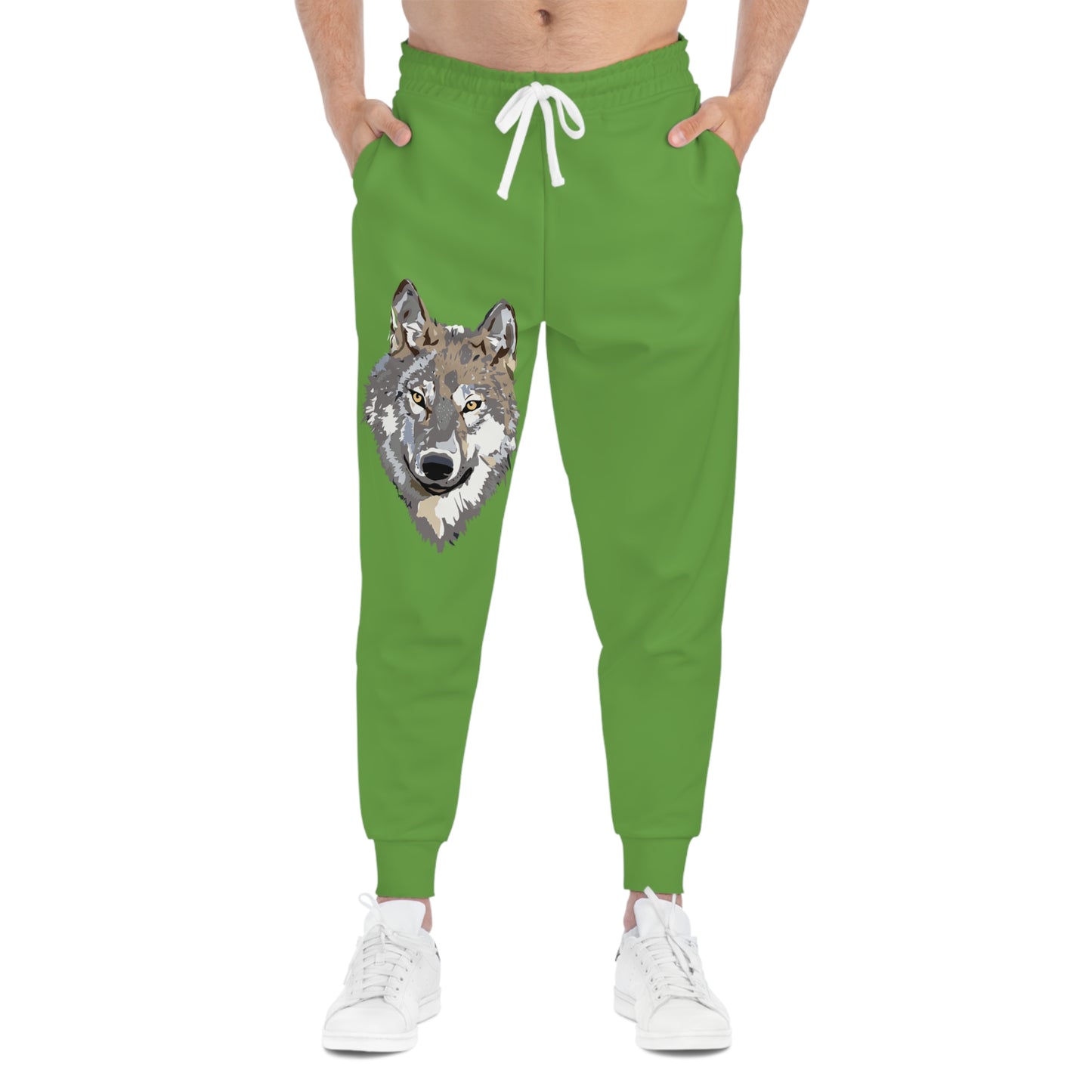 Athletic Joggers: Wolves Green