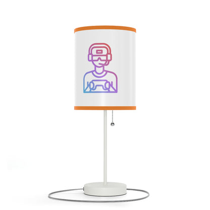 Lamp on a Stand, US|CA plug: Gaming White