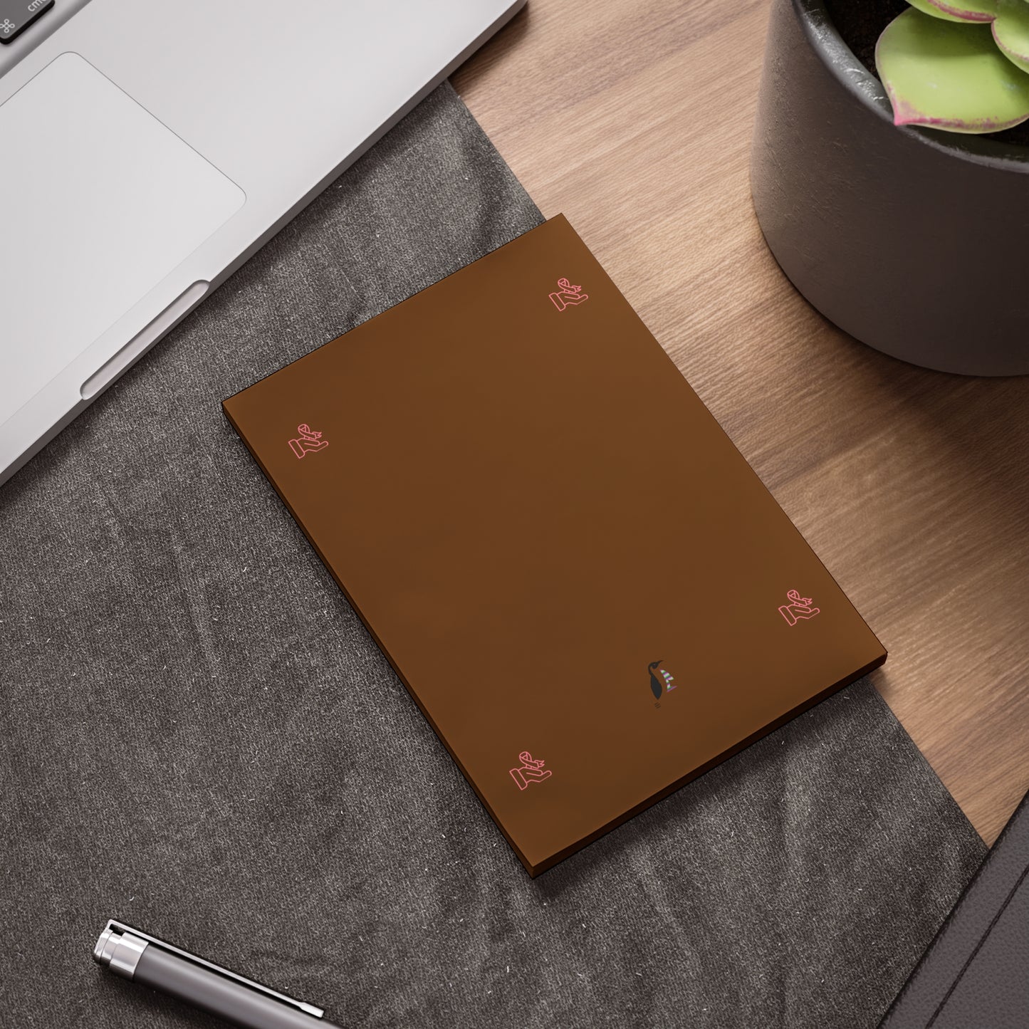 Post-it® Note Pads: Fight Cancer Brown