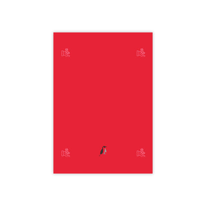 Post-it® Note Pads: Fight Cancer Dark Red