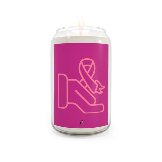 Scented Candle, 13.75oz: Fight Cancer Pink