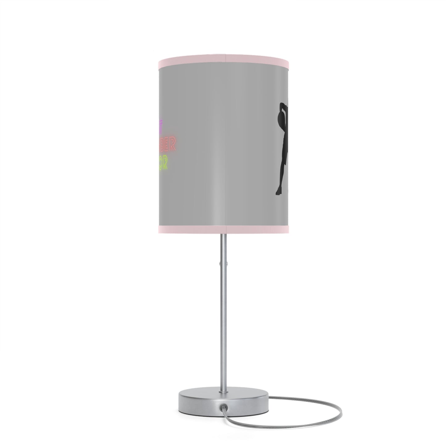 Lamp on a Stand, US|CA plug: Basketball Lite Grey 